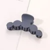 New Fashion Fine All-match Frosted Large Color Geometry Clamps Hairpin Hair Clip Barrettes for Women Girl Hair Accessorie Headwear
