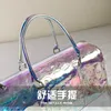 Jiomay Women Counter Bag Pvc Presh and Handbag Female Shopper Fashion Casual Multicalor Laser Crossbody Bag 220517327V