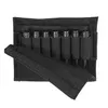 Verstelbare outdoor legerrugzakken Tactical Butt Stock Rifle Cheek Rest Pouch Bullet Holder Nylon Riser Pad Ammo Cartridges Bag