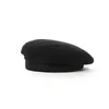 Berets Fashion Wool Hat Hat Autumn Warm Sailor for Women Men Men Bow Towt Flat Top Kapitan Kapitan Capberets Chur22