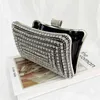 Crystal Luxury Brand Clutch for Women Evening Small Wedding Party Purses and Handbag Gold Female Shoulder Bag Sac X572H