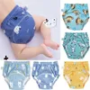 5PCSlot Baby Reusable Training Diapers Ecological Cloth Diaper Washable Nappies Infant Panties Ecofriendly Diaper for Children 220720