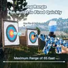 US Warehouse Splatter Ball Gun Gel Blaster Full Automatic Electric Outdoor Shoot Games Party Ball with 30000 Eco-Friendly Gellets and Goggles 0426