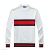 Hiver Round Coué épais Nouvelle qualité mile Wile Brand Men's Twist Sweater tricot Coton Pull Pull Pullor Pullor Small Horse Game