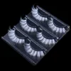 est 3 PairsLot Fluffy Lace White Eyelashe Natural Color Artificial Vegan Silk Eye Lashes per Doll Cosplay Party Halloween 220623