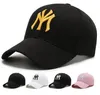 Yeni Moda Pamuk Beyzbol Kap Benim Mektup Işlemeli Erkek Kadın Güneş Kremi Şapka Düz Bill Hip Hop Gelgit Snapback Şapka Gorras