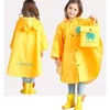 キッズレインコートレインコート不浸透性ガバルディーナムジェルカパdeチュヴァレインジャケットRegenjas Poncho Regenponcho de Chuva Infantil 201202