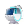 2022 7 I 1 Water Hydra Jet Facial Beauty Machine Intelligent Ice Blue Skaling With Skin Scanner Analyzer