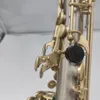 Novo Modelo R54 Instrumento de Saxofone Alto Processo de Desenho Geral Processo de Rib dupla Drop Drop E-Tune Abalone Button Instrumento de madeira de madeira saxofone