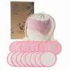 16pcs/Bag Reusable Bamboo Makeup Remover Pads Washable Rounds Cleansing Facial Cotton Make Up Removal Pads Tool