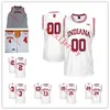 Maillot de basket personnalisé Indiana Hoosiers 32 Trey Galloway Logan Duncomb Tamar Bates Calbert Cheaney Steve Alford Don Schlundt A.J. Guyton Mike Woodson Yogi Ferrell