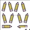 NOTIONS DE COURTURE TOLLES APPELLES DIY DIY Golden Crayes Stripe Badges brodés Vêtements Applique pour les accessoires Sous Supplies Garment Melt Adh