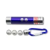 Mini 3in1 LED Laser Light Laser Pointers Pointer Chain Chain Flashs Flashs Torch Plack Light Detector Light 6 Couleurs