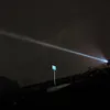 Torches laser blanches 30W Lampe de poche ultra-lumineuse longue portée 1200LM 1500 mètres Lampes de poche portables Type-C Prise en charge rechargeable Entrée et sortie