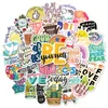 50 -delige student briefpapier inspirerende graffiti sticker telefoon laptop skateboard auto stickers pack voor bagage gitaarhelm waterbeker sticker