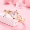 Wristwatches Wrist Watch Dresses For Women 2022 Luxury Designer Ladies' Trend Alloy Quartz Gift Simple DirectWristwatches WristwatchesWr