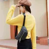 Fanny packs Fashionable Women's Waist Bag Simple Travel Chest Bag Solid Color Pu Lingge Embroidered Thread Single Shoulder Messenger Bag 220627