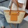 Дизайнерские сумки Богемная плетеная пляжная сумка Летняя плетеная соломенная корзина Сумки для женщин Bali Travel Rattan Shoulder Crossbody Bag W220813