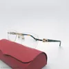목재 안경 선글라스 남성 세련된 버팔로 혼 백만장어 일요일 안경 여성을위한 럭셔리 카터 디자이너 안경 안경 가스 유리