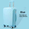Pouce haute qualité bagages femme étudiante valise d'embarquement chariot à roue universel boîte de mot de passe J220707