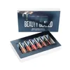 Lip Gloss Beauty Glazed 6PCS/Set Liquid Matte Metallic Lipstick Long Lasting Waterproof Clear Moisturizer Tint For Gift TSLM2Lip GlossLip