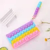 Fedex Fidget Bubble Cute Shoulder Bag decompression toy Coin Purse Unicorn ShoulderMessenger Bag Fashion Girl Bags fast