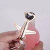 2 Style Airplane Bottle Bottle Plane Plane Lape Lape Wedding Party Party Favors Kitchen Aluminoy Beer Beer Openers Perfect Travel AV9610259