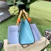 Designer Diana Bambus Griff Einkaufstasche Frauen Nappa Rindsleder Echtes Leder Mini Totes Handtaschen Frau Umhängetasche Schulter Handtasche Luxurys Taschen