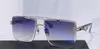 Top Man Mode Design Sonnenbrille Der Künstler I Exquisite Square Cut Linse K Goldrahmen High-End großzügiger Stil Outdoor UV400 Schutzbrille