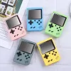 500 in1 Portable Game players Macaron Handheld Console Retro Video Can Store 8 Bit 3.0 Inch Colorful LCD Cradle