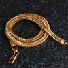 Kettingen Gouden Ketting Ketting Mode-sieraden 18 K 6 MM 50 CM 20 Inch Mannen Geometrische Patroon Snake ChainChains Sidn22