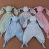 Doux né bébé poupées de couchage enfants dessin animé animal serviette de bain sommeil jouet apaiser apaiser serviette bavoir burp tissu bébé accessoires 220815
