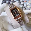 2022 Novas mulheres de alta qualidade Women Luxury Watches Three Stitches Series Quartz Womens Watch Watch Top European Brand Steel Strap Diamond Clock 9975119