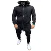 Casual Suit Men's Korean Youth Sports Fitness Running Basketball Hooded Sweater Slim Legged Pants