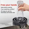 Kitchen Faucets Automatic Cup Washer Faucet Glass Rinser For Sink Bar Coffee Pitcher Wash Cups Tools Accessories Sprayer