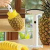 acciaio inossidabile e ABS Frutta Ananas Peeler Corer Affettatrici Zesters Taglierina da cucina Peeler Easy Tool Gadget da cucina Accessori