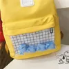 Sacs à dos d'école en nylon imperméables pour femmes Sacs d'école Hbp pour adolescentes Filles Étudiantes Petites écoles de voyage Sac à dos Sac de livre féminin