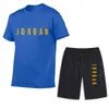 Tute da uomo firmate estive Tute casual da uomo in cotone Tute sportive da basket Tshirtshorts Set di lusso Brand Fitness