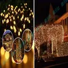 سلاسل المصباح الشمسي سلسلة 7M 50Mled 17M 100MELED 22METER 200LELS في الهواء الطلق IP65 FAIRY LIGHT GARDEN