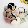 Berets Women Winter Earmies Imitation Fur Boys Girls Of The Plush Adult Child Ear Cover Double-Color Warm BingesBerets BeretsBerets