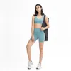 Roupa de Yoga Roupet Strappy Sports Bra Tops Roupas de treino de roupas ativas para mulheres exercícios atléticos de fitness sem fio