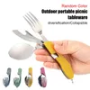 Ustensiles de camping Spoon Fork Knife Table Vide