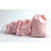 Velours Cordon Sacs Doux Rouge Rose Mariage Cadeau Sacs Velours Tissu Bijoux Pochettes 10 * 12 cm Velours Cadeau Sacs pour Bijoux GCE13462