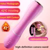 Smartphone APP Remote Control Endoscopy Vagina Thruster G-Spot Vibrator Jump Egg Massager Clitoris Stimulator sexy Toys Camera Best quality