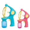 Bambini Automatici Big Bubble Gun Machines Cartoon Fan Bolle di sapone Soffiatore Giocattolo all'aperto