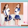 Costumes D'uniformes Scolaires De La Royal AcademyCute Fantasy Crop Top JupeCostume De Robe D'étudiant Cosplay