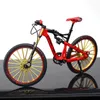 Mini 1/10 Legierung Modell Fahrrad Diecast Metall Finger Mountainbike Racing Simulation Erwachsene Sammlung Geschenke Spielzeug für Kinder 220608gx
