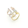 Lüks Hediye Aşk Yüzüğü Kadınlar Tasarımcı Nişan Yüzükleri Mektup T Marka Düğün Elmas Takı Kadın Kutu 00208626268