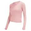 Active Shirts LL With Swiftly Tech 2.0 Fitness Women Long Sleeve Crop Top Seamless Yoga Workout Sports Classical motion