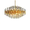 Okrągła lampa Luksusowy salon Crystal Simple Prosty Postmodern Nordic Dining Chandelier